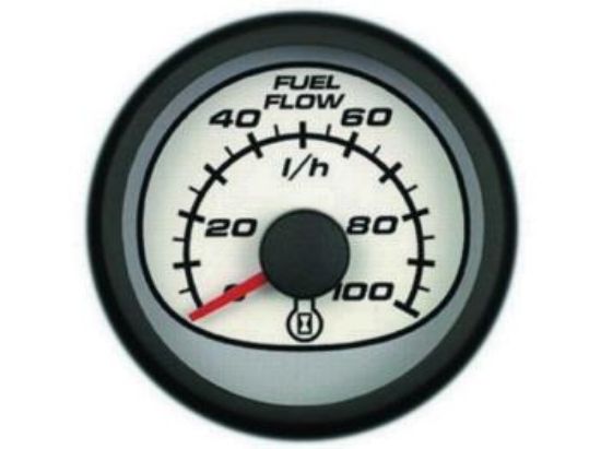 Picture of Mercury-Mercruiser 79-879913K11 FUEL FLOW GAUGE, (Metric)(White)